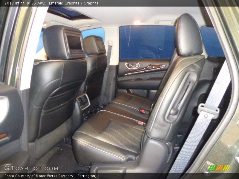Emerald Graphite / Graphite 2013 Infiniti JX 35 AWD