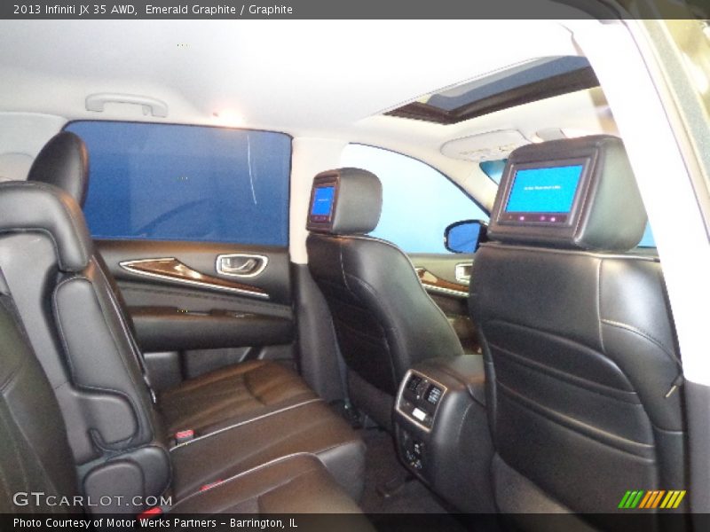 Emerald Graphite / Graphite 2013 Infiniti JX 35 AWD