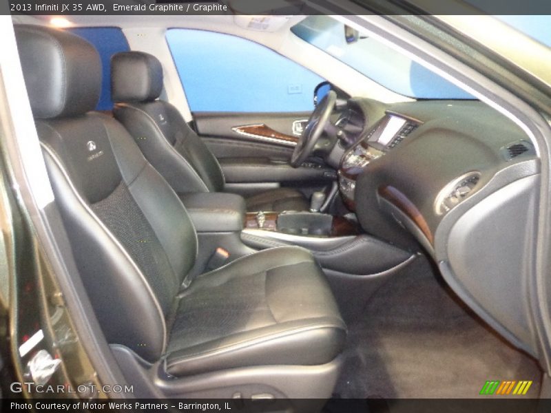 Emerald Graphite / Graphite 2013 Infiniti JX 35 AWD