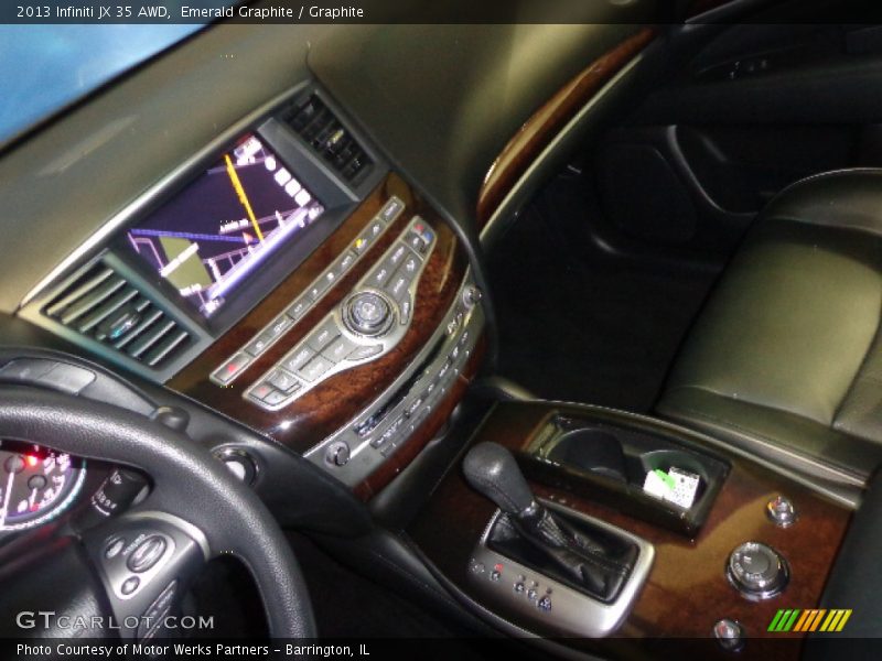 Emerald Graphite / Graphite 2013 Infiniti JX 35 AWD