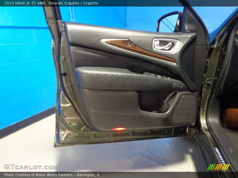 Emerald Graphite / Graphite 2013 Infiniti JX 35 AWD