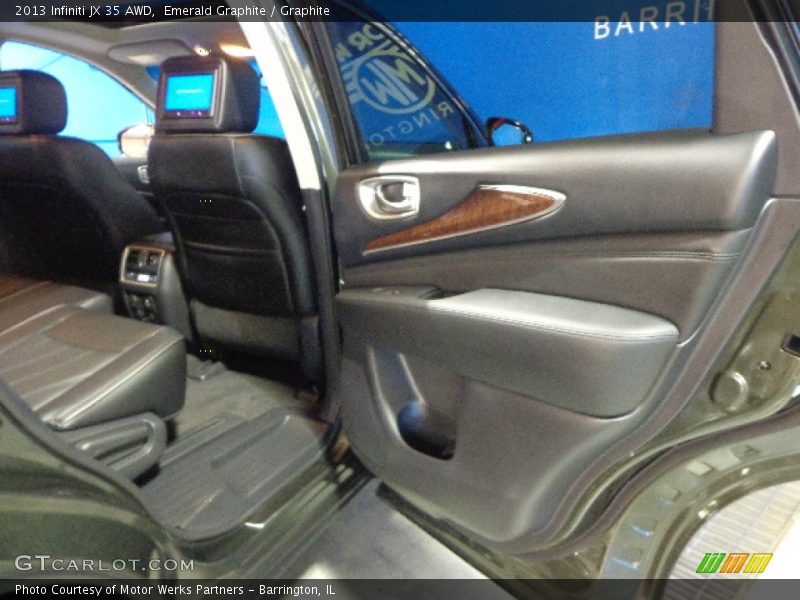 Emerald Graphite / Graphite 2013 Infiniti JX 35 AWD