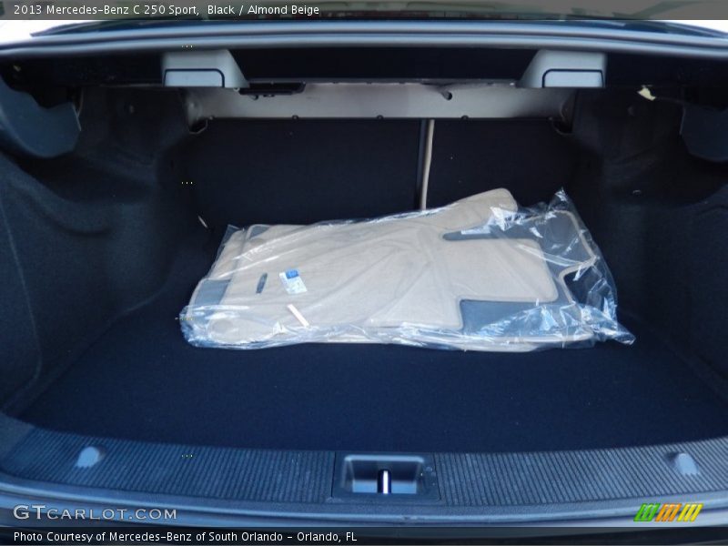 Black / Almond Beige 2013 Mercedes-Benz C 250 Sport