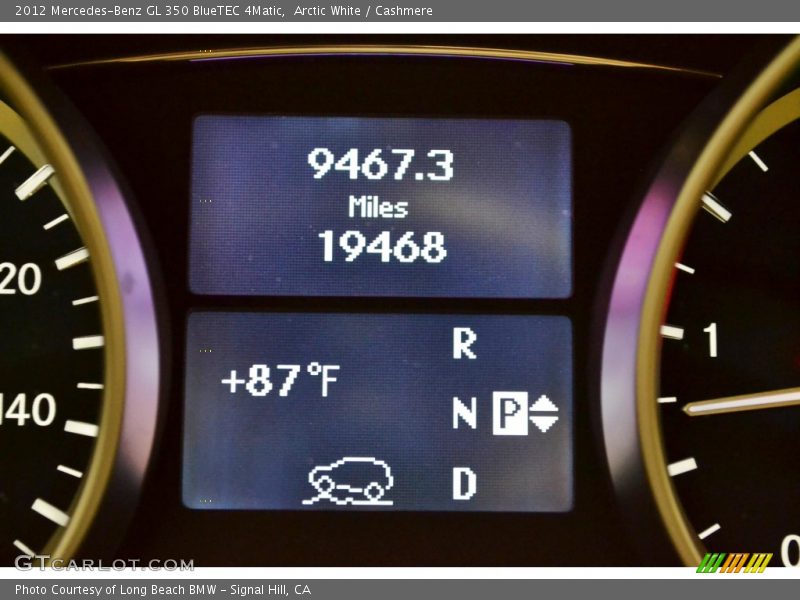 Arctic White / Cashmere 2012 Mercedes-Benz GL 350 BlueTEC 4Matic