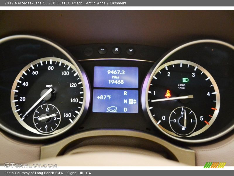 Arctic White / Cashmere 2012 Mercedes-Benz GL 350 BlueTEC 4Matic
