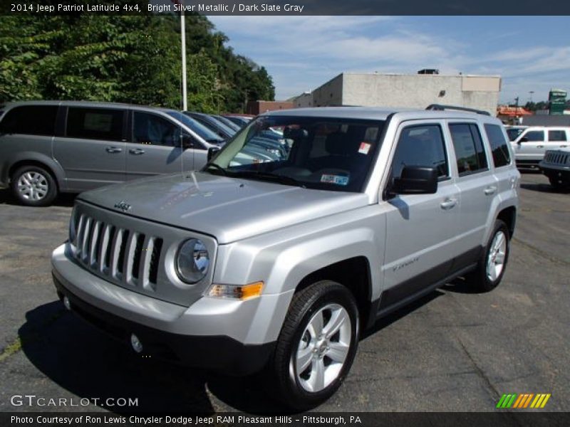 Bright Silver Metallic / Dark Slate Gray 2014 Jeep Patriot Latitude 4x4