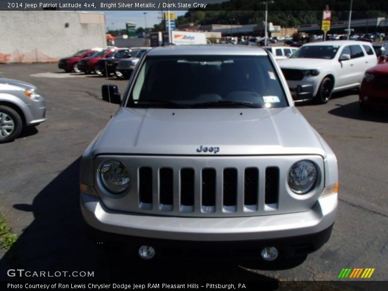 Bright Silver Metallic / Dark Slate Gray 2014 Jeep Patriot Latitude 4x4
