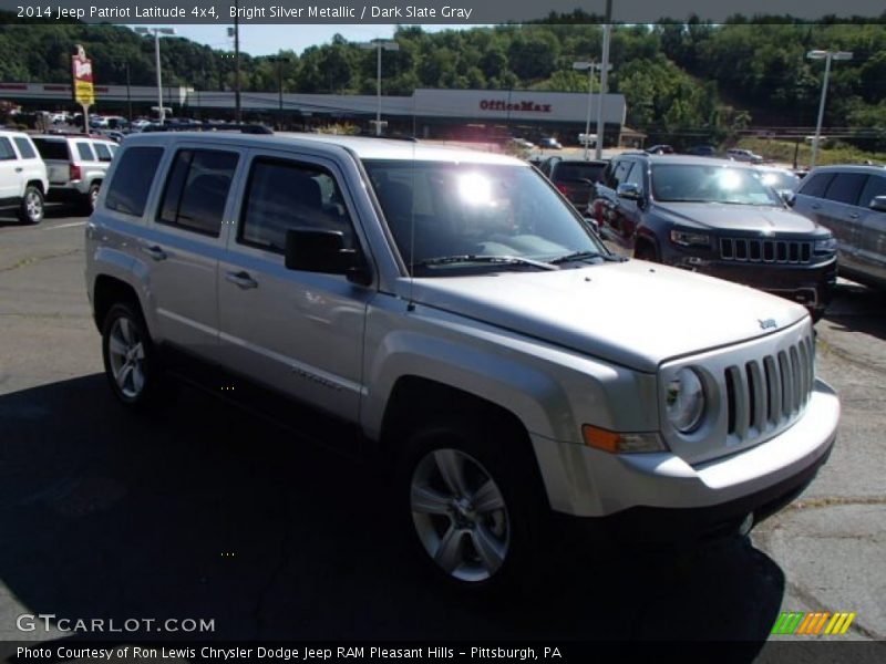 Bright Silver Metallic / Dark Slate Gray 2014 Jeep Patriot Latitude 4x4