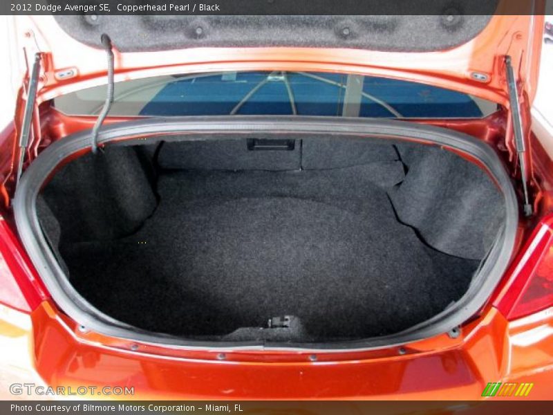 Copperhead Pearl / Black 2012 Dodge Avenger SE