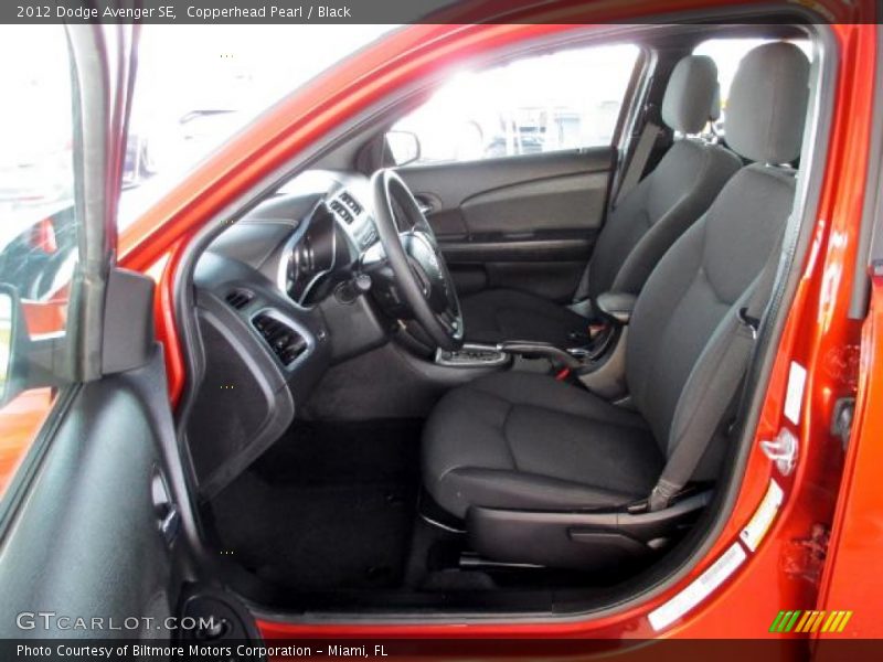 Copperhead Pearl / Black 2012 Dodge Avenger SE
