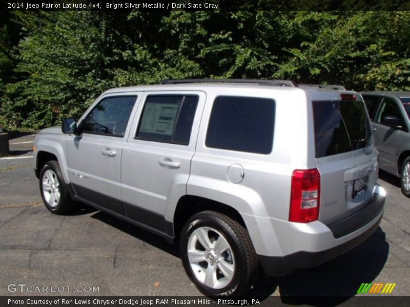 Bright Silver Metallic / Dark Slate Gray 2014 Jeep Patriot Latitude 4x4