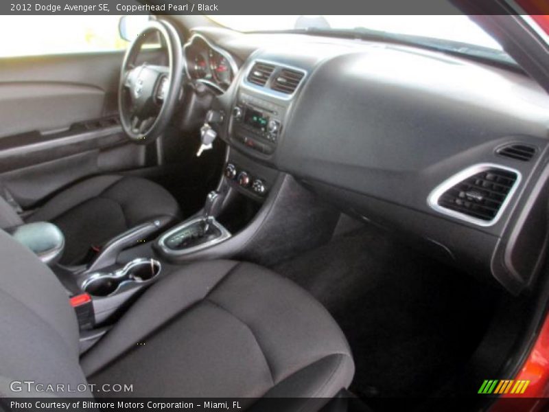 Copperhead Pearl / Black 2012 Dodge Avenger SE