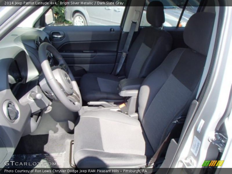 Bright Silver Metallic / Dark Slate Gray 2014 Jeep Patriot Latitude 4x4