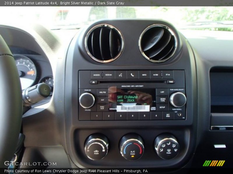 Bright Silver Metallic / Dark Slate Gray 2014 Jeep Patriot Latitude 4x4