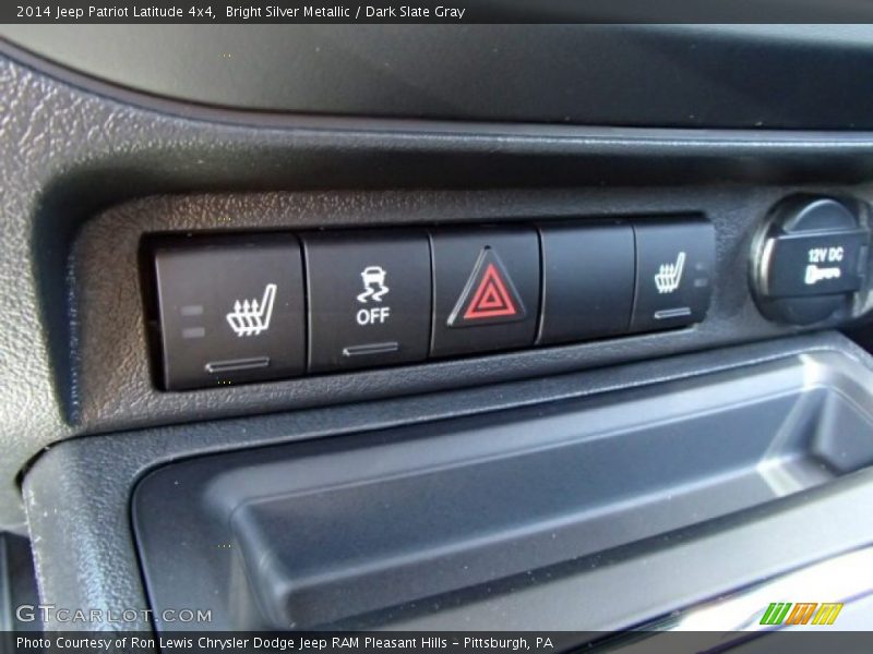 Bright Silver Metallic / Dark Slate Gray 2014 Jeep Patriot Latitude 4x4