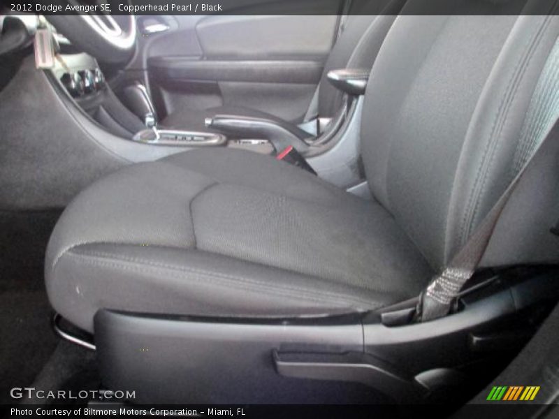 Copperhead Pearl / Black 2012 Dodge Avenger SE