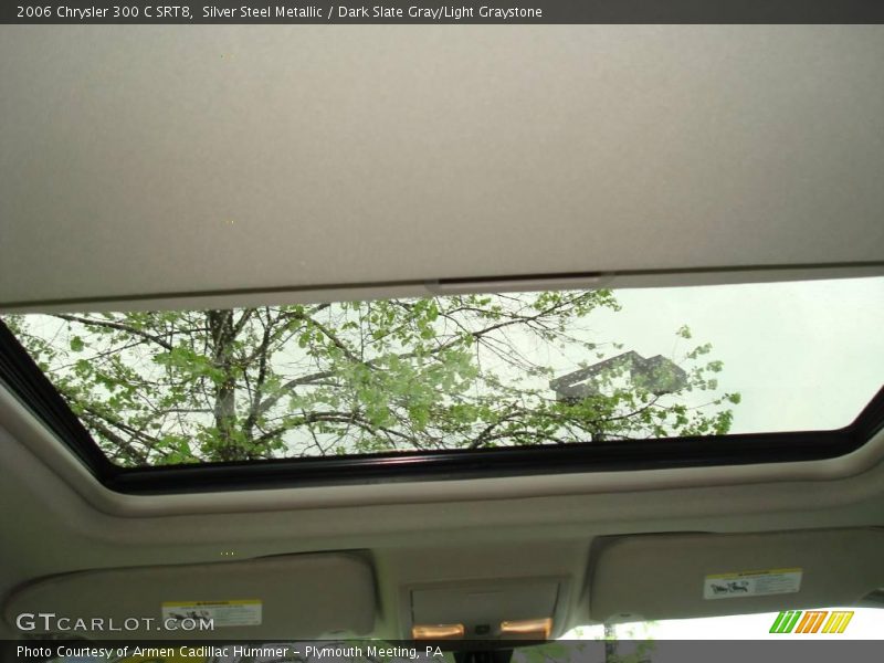 Silver Steel Metallic / Dark Slate Gray/Light Graystone 2006 Chrysler 300 C SRT8
