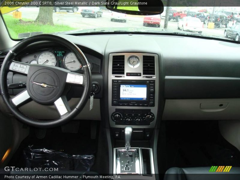 Silver Steel Metallic / Dark Slate Gray/Light Graystone 2006 Chrysler 300 C SRT8