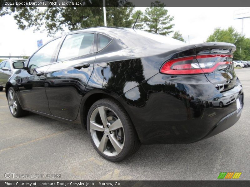 Pitch Black / Black 2013 Dodge Dart SXT