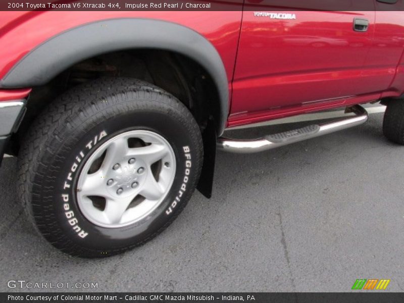 Impulse Red Pearl / Charcoal 2004 Toyota Tacoma V6 Xtracab 4x4