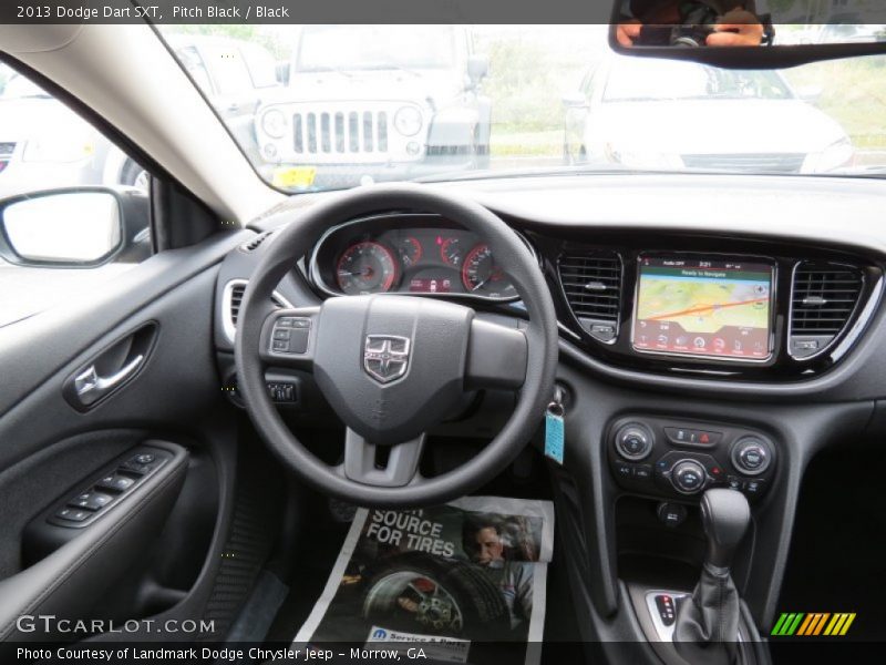 Pitch Black / Black 2013 Dodge Dart SXT