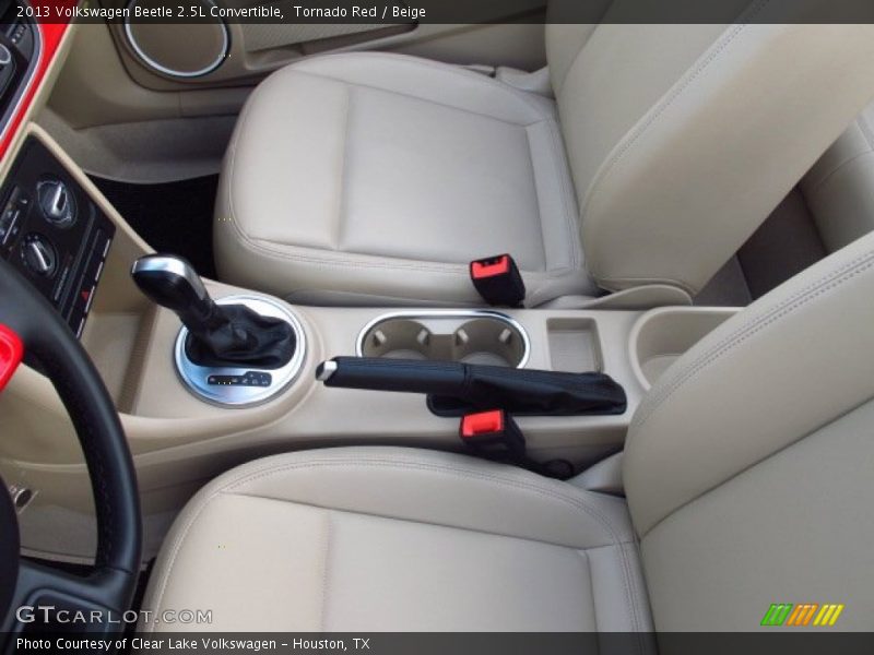 Tornado Red / Beige 2013 Volkswagen Beetle 2.5L Convertible