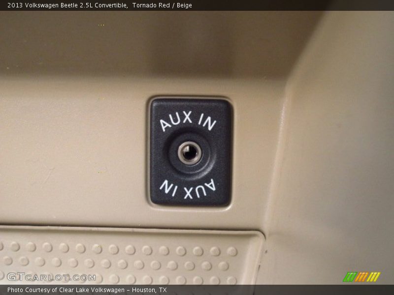 Tornado Red / Beige 2013 Volkswagen Beetle 2.5L Convertible