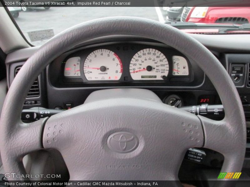 Impulse Red Pearl / Charcoal 2004 Toyota Tacoma V6 Xtracab 4x4