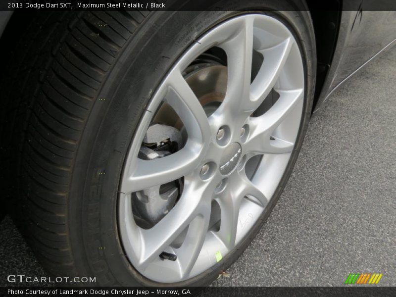 Maximum Steel Metallic / Black 2013 Dodge Dart SXT