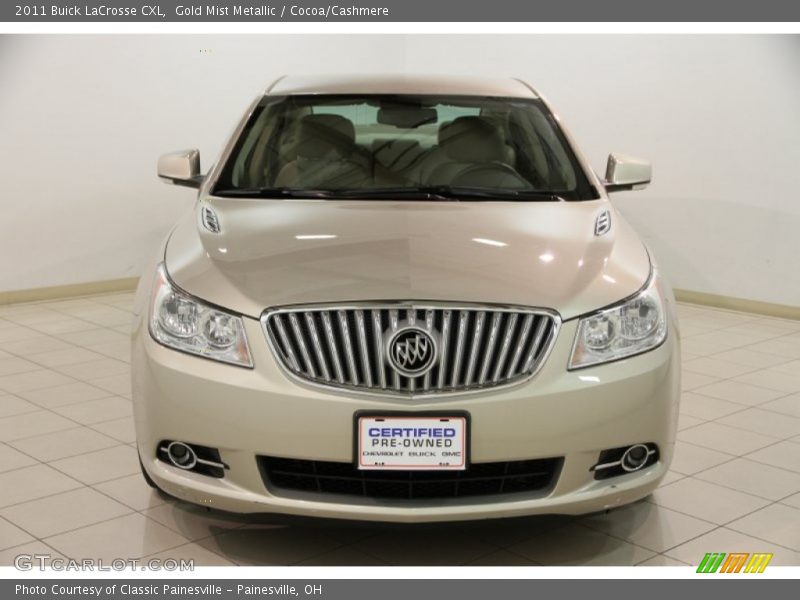 Gold Mist Metallic / Cocoa/Cashmere 2011 Buick LaCrosse CXL