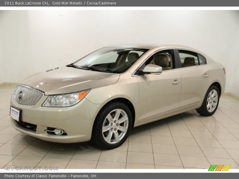 Gold Mist Metallic / Cocoa/Cashmere 2011 Buick LaCrosse CXL