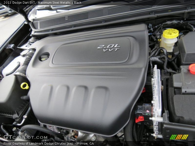 Maximum Steel Metallic / Black 2013 Dodge Dart SXT