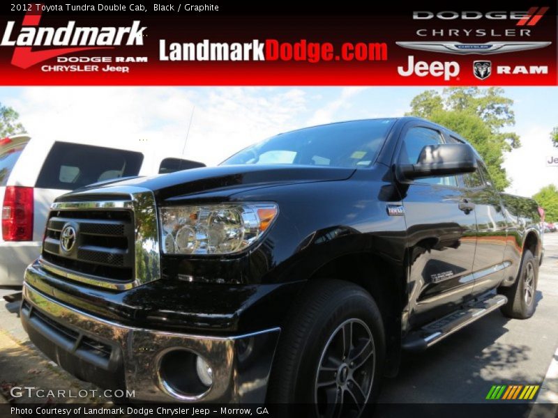 Black / Graphite 2012 Toyota Tundra Double Cab