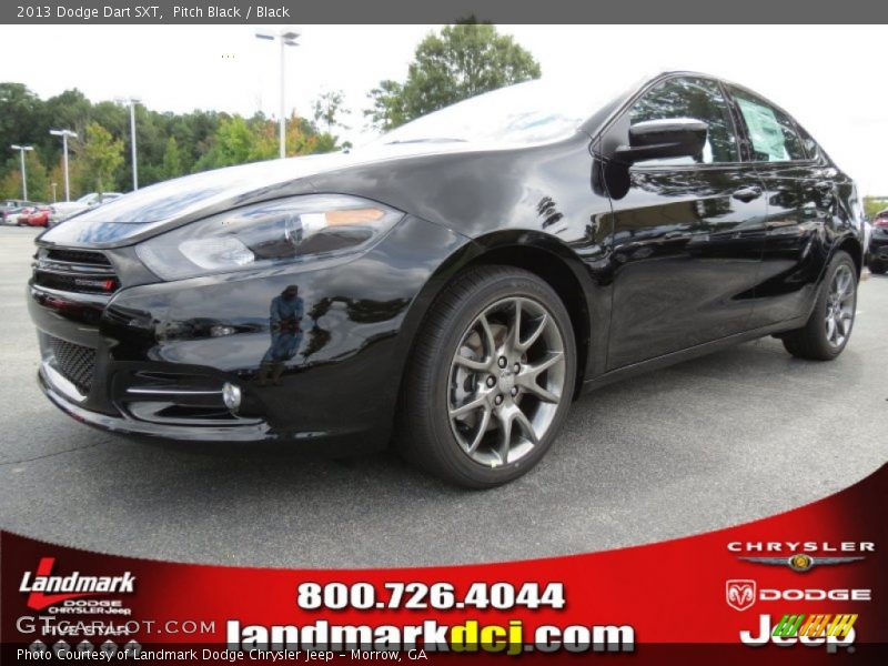 Pitch Black / Black 2013 Dodge Dart SXT