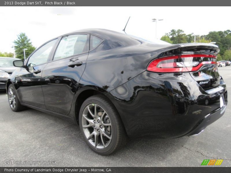 Pitch Black / Black 2013 Dodge Dart SXT
