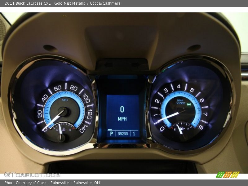 Gold Mist Metallic / Cocoa/Cashmere 2011 Buick LaCrosse CXL