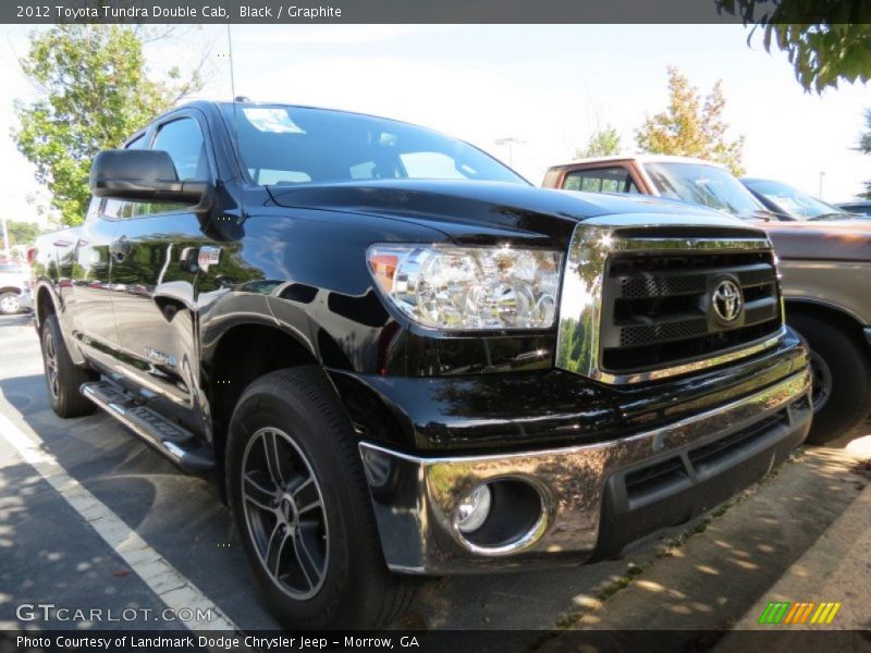 Black / Graphite 2012 Toyota Tundra Double Cab