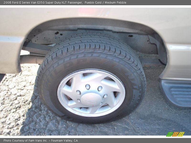 Pueblo Gold / Medium Pebble 2008 Ford E Series Van E350 Super Duty XLT Passenger