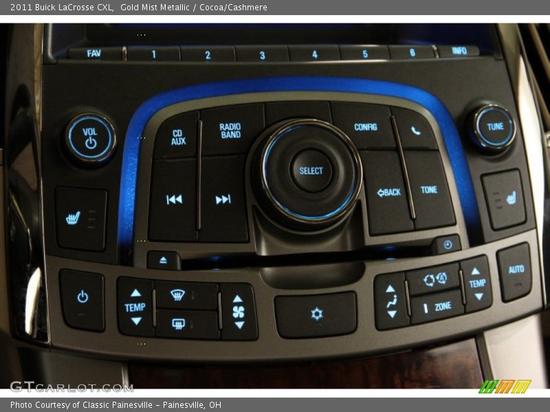 Gold Mist Metallic / Cocoa/Cashmere 2011 Buick LaCrosse CXL