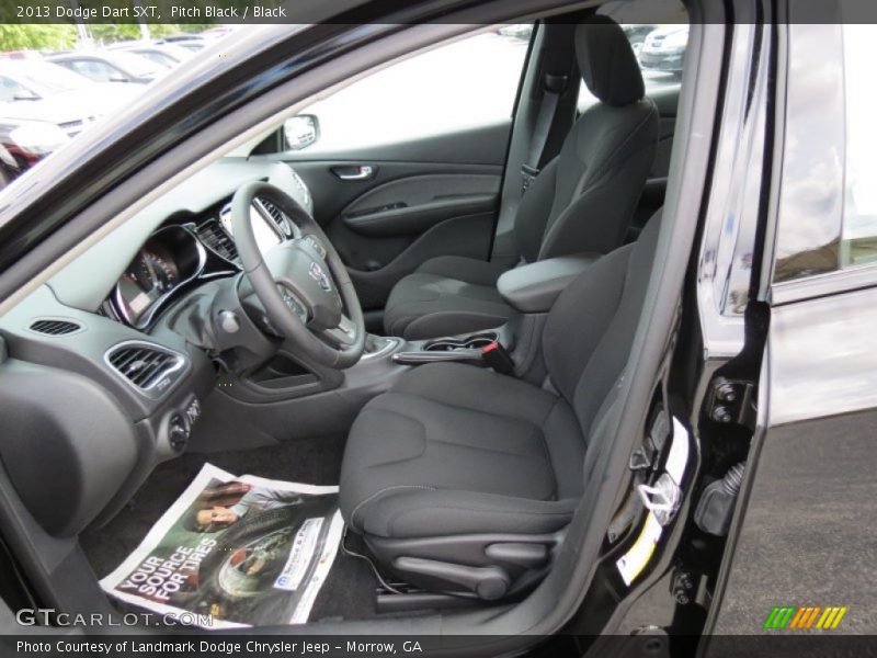 Pitch Black / Black 2013 Dodge Dart SXT