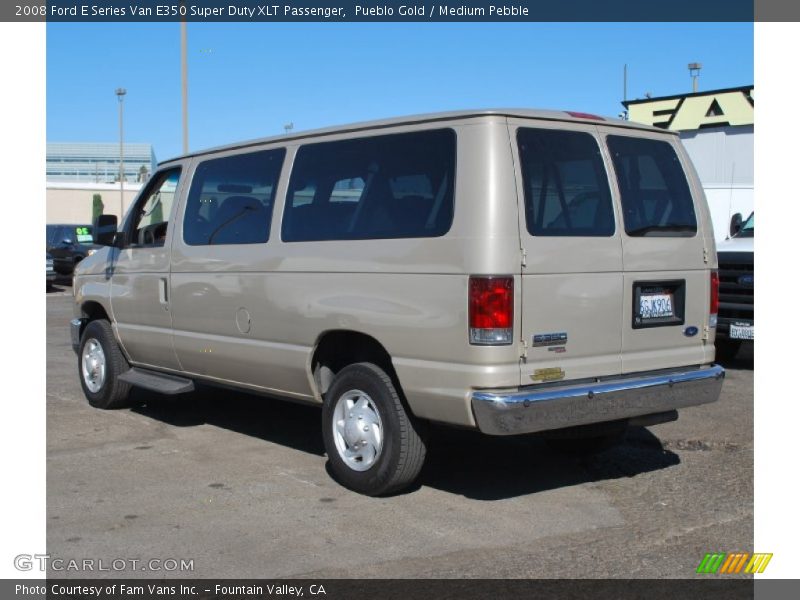 Pueblo Gold / Medium Pebble 2008 Ford E Series Van E350 Super Duty XLT Passenger