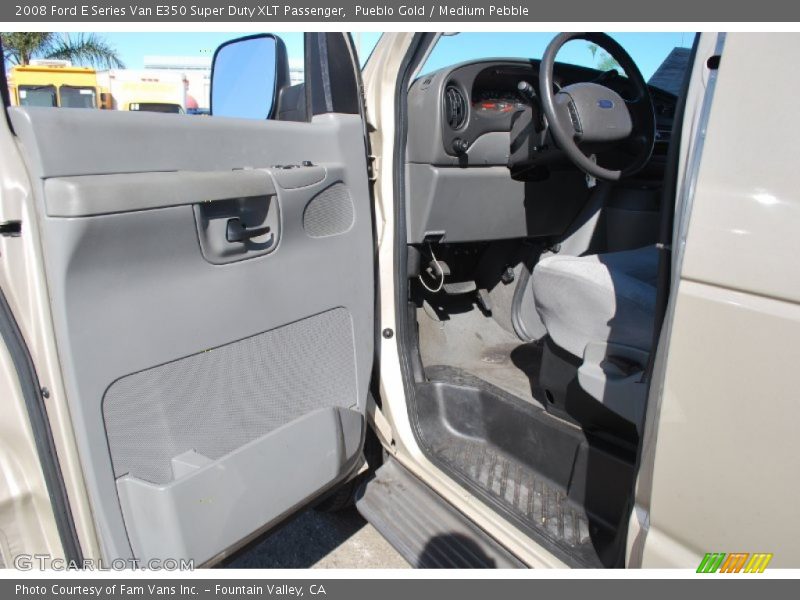 Pueblo Gold / Medium Pebble 2008 Ford E Series Van E350 Super Duty XLT Passenger