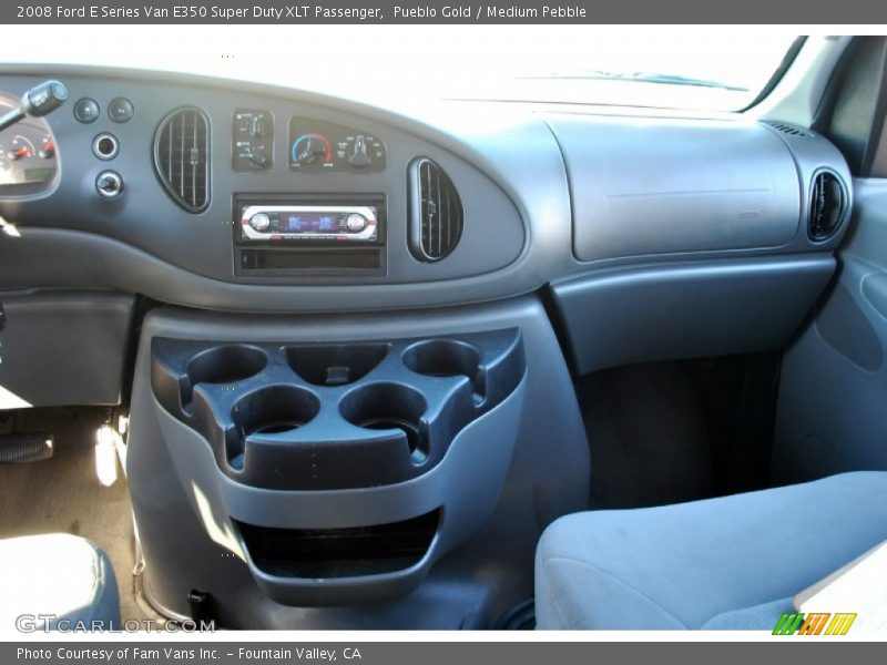 Pueblo Gold / Medium Pebble 2008 Ford E Series Van E350 Super Duty XLT Passenger