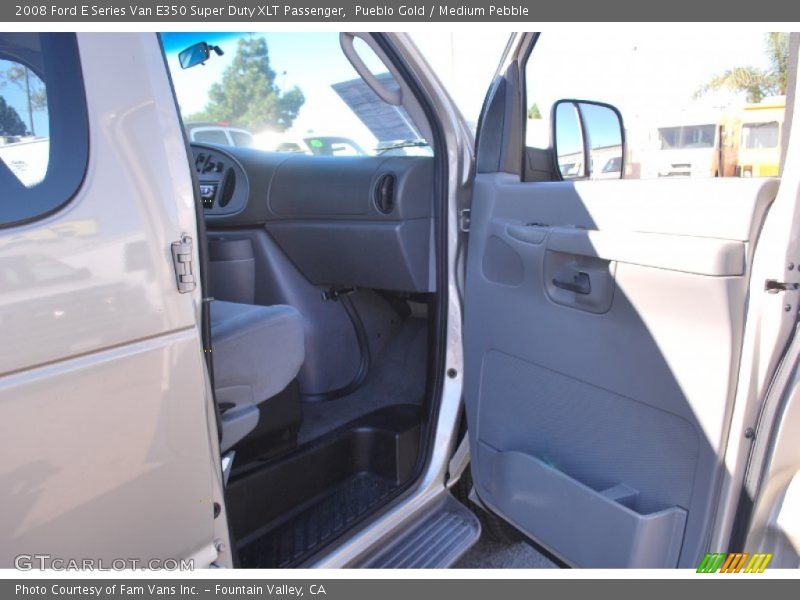 Pueblo Gold / Medium Pebble 2008 Ford E Series Van E350 Super Duty XLT Passenger