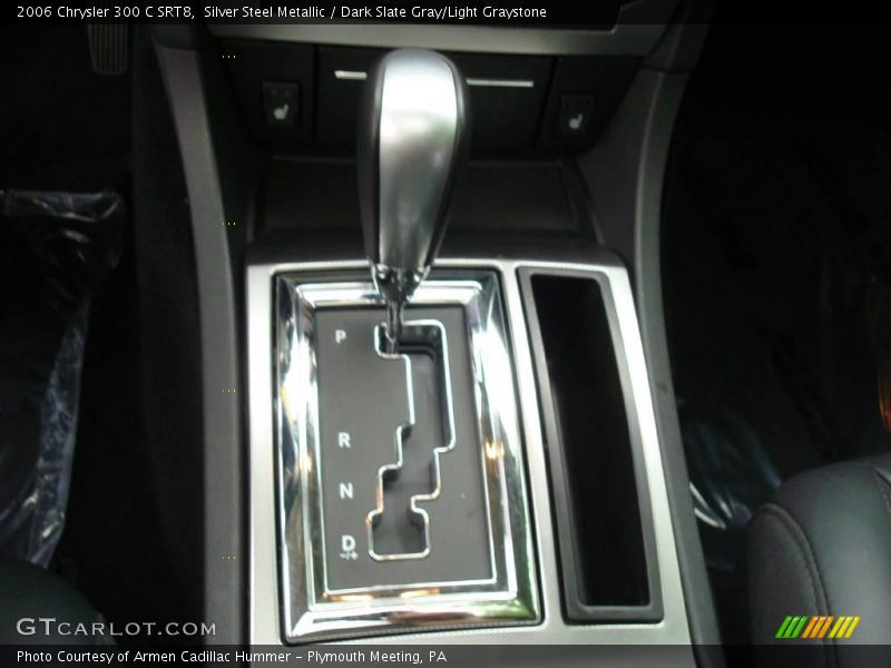 Silver Steel Metallic / Dark Slate Gray/Light Graystone 2006 Chrysler 300 C SRT8