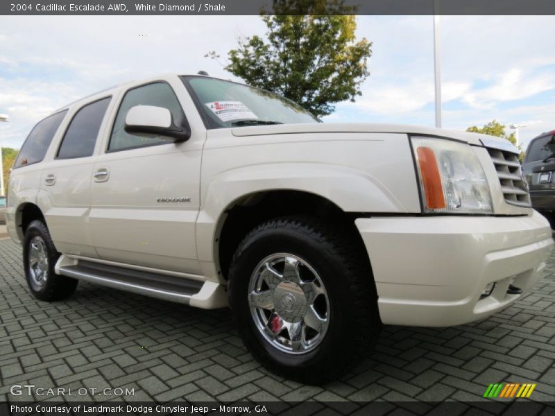 White Diamond / Shale 2004 Cadillac Escalade AWD