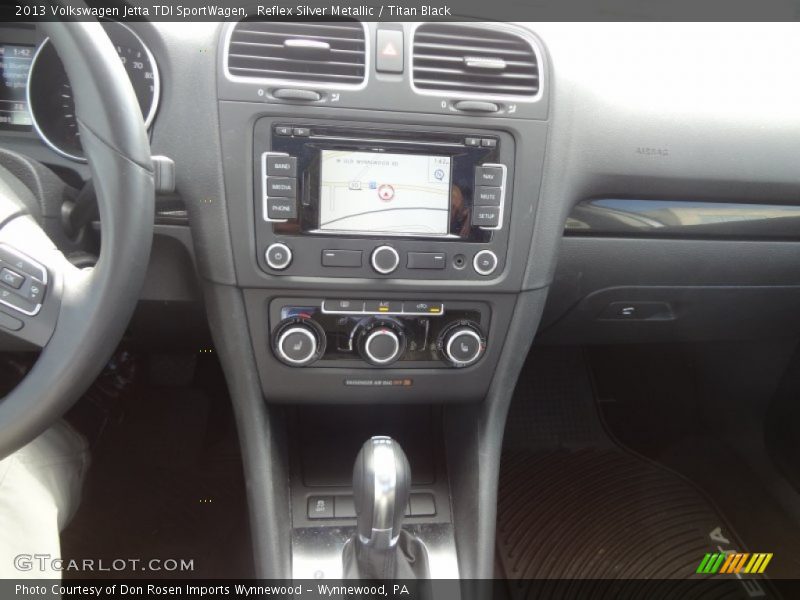 Reflex Silver Metallic / Titan Black 2013 Volkswagen Jetta TDI SportWagen