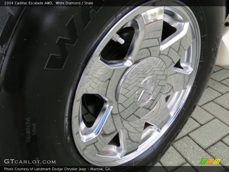 White Diamond / Shale 2004 Cadillac Escalade AWD