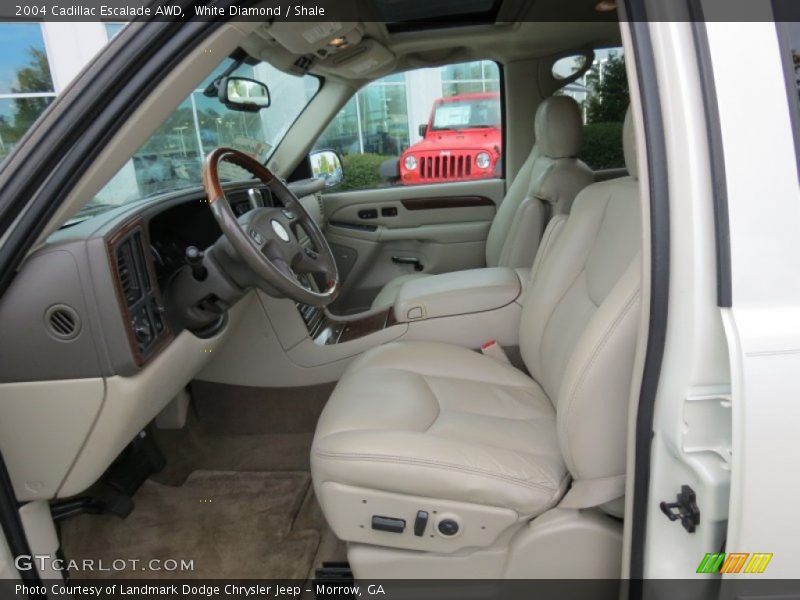 White Diamond / Shale 2004 Cadillac Escalade AWD