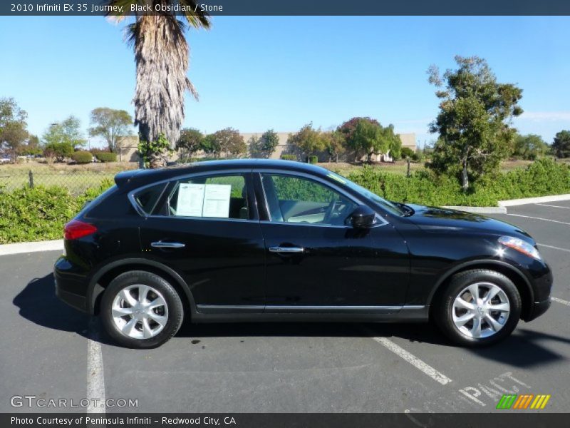 Black Obsidian / Stone 2010 Infiniti EX 35 Journey